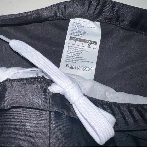 NEW EScatch Black Mens Swim Boxer Shorts with Removable Padding Size US Medium - Picture 3 of 11